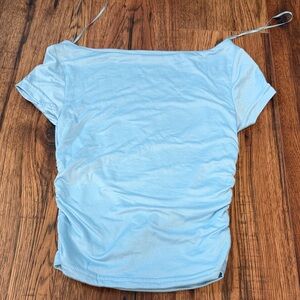 Light Blue Juniors  Top